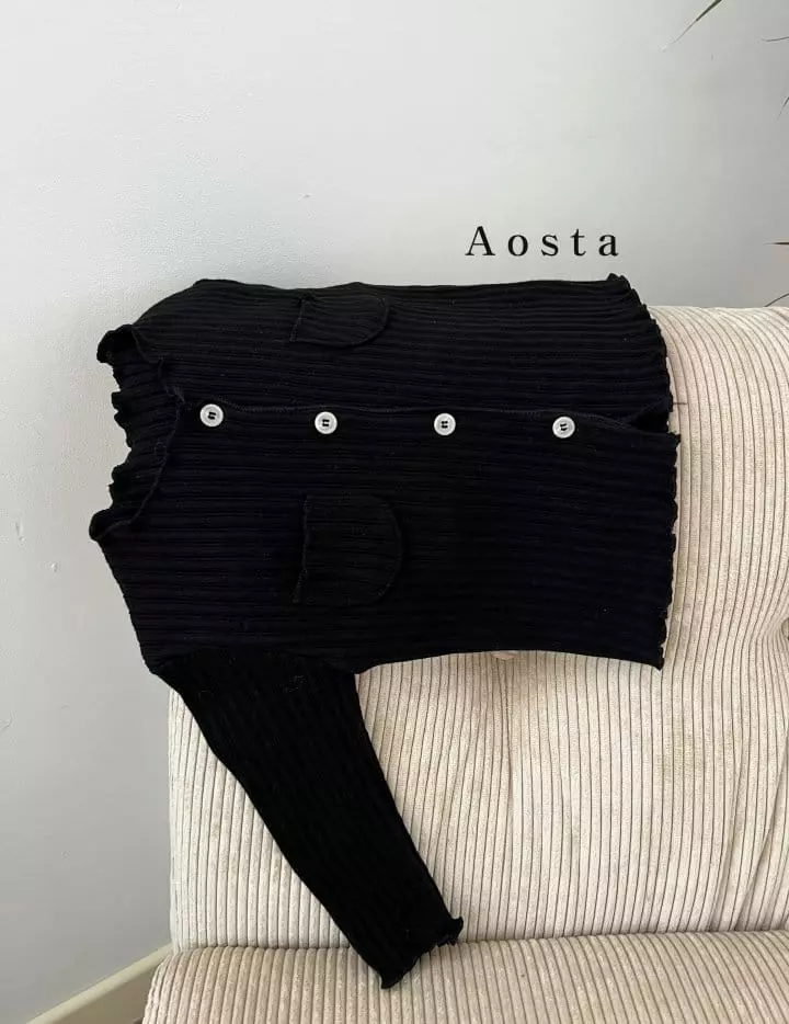 Aosta - Korean Children Fashion - #childrensboutique - Camellia Cardigan - 12