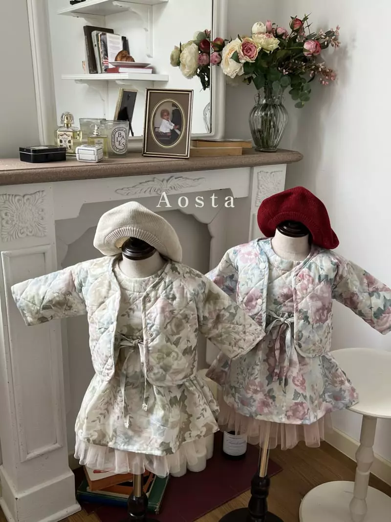 Aosta - Korean Children Fashion - #childofig - Rose One-piece - 4