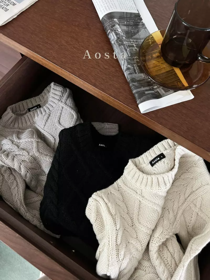 Aosta - Korean Children Fashion - #childrensboutique - Tiwd Knit Tee - 11