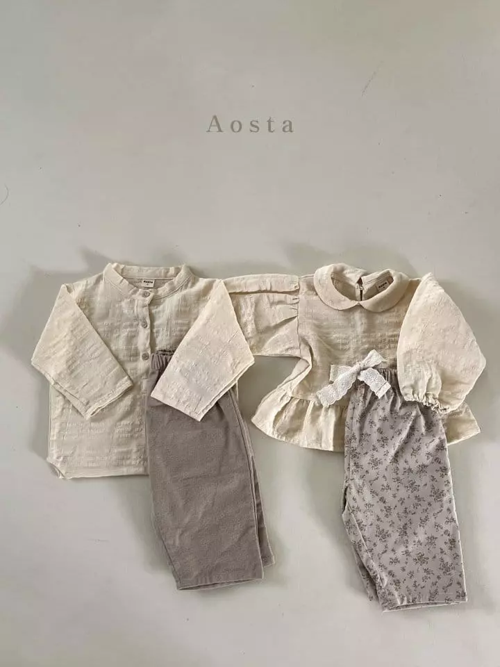 Aosta - Korean Children Fashion - #designkidswear - Roa Blouse - 7
