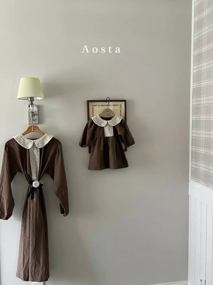 Aosta - Korean Children Fashion - #discoveringself - Coin De One-piece - 3