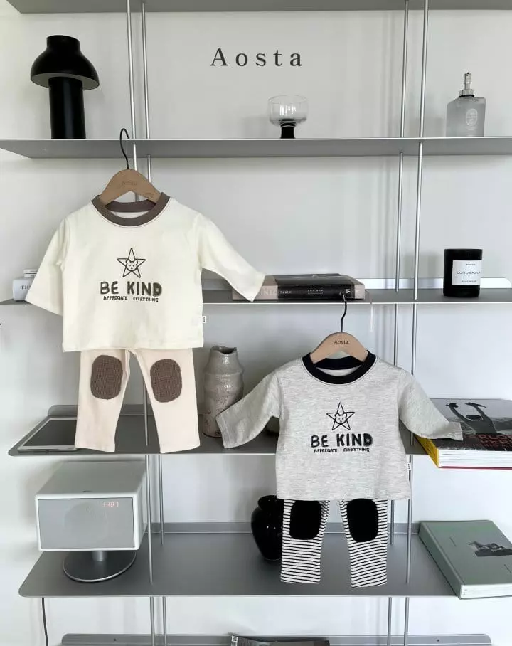 Aosta - Korean Children Fashion - #fashionkids - Bear Bear Tee - 2