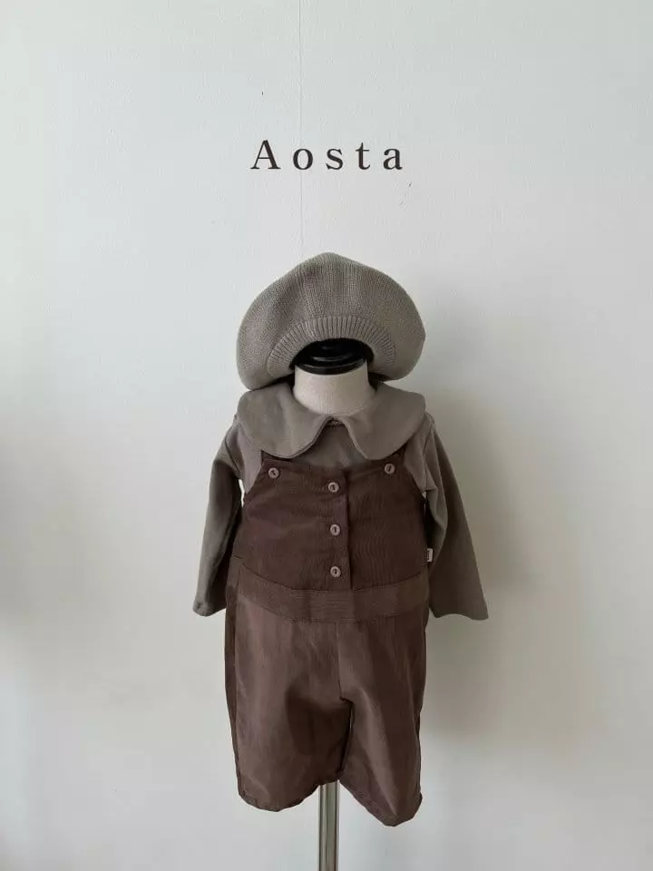 Aosta - Korean Children Fashion - #fashionkids - Circle Collat Tee - 8