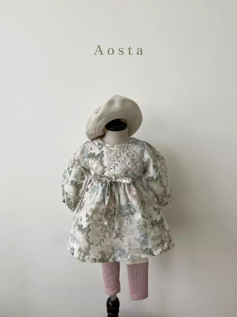 Aosta - Korean Children Fashion - #kidsshorts - Rose One-piece - 8