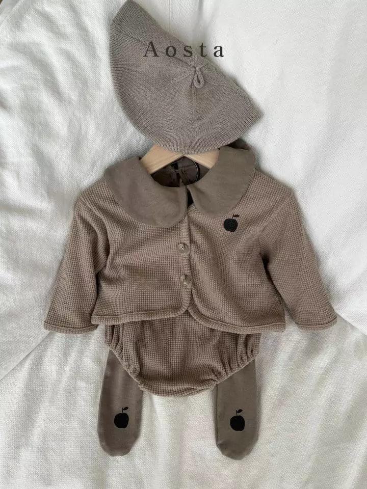 Aosta - Korean Children Fashion - #kidsstore - Circle Collat Tee - 10