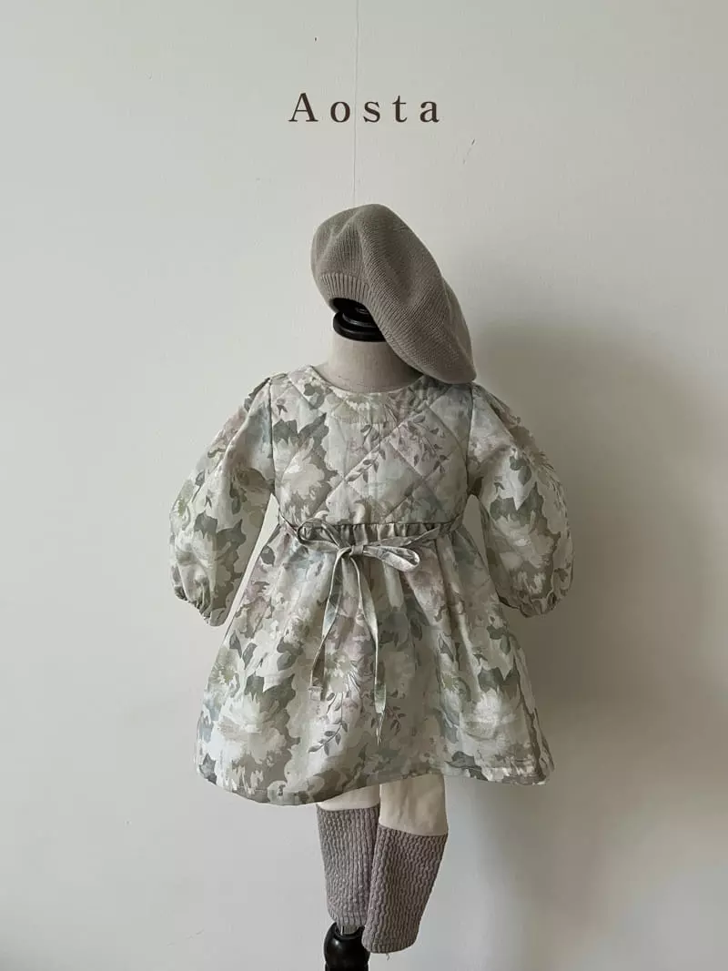 Aosta - Korean Children Fashion - #kidzfashiontrend - Rose One-piece - 10