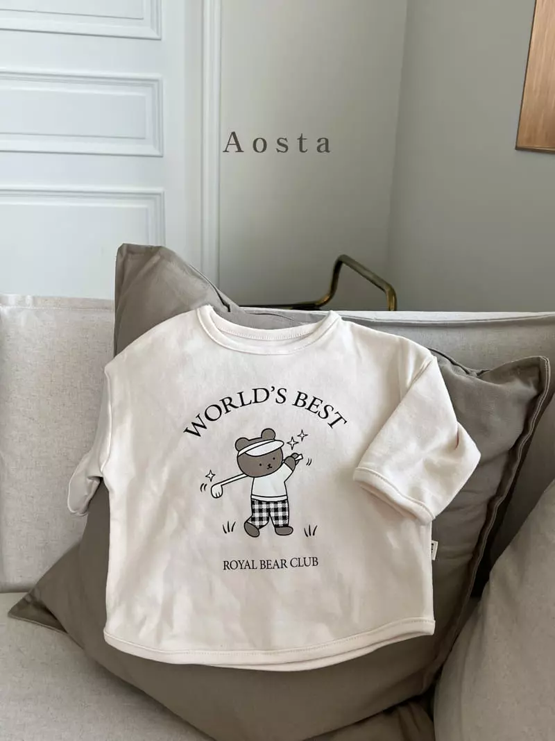 Aosta - Korean Children Fashion - #kidzfashiontrend - Royal Bear Golf Tee - 9