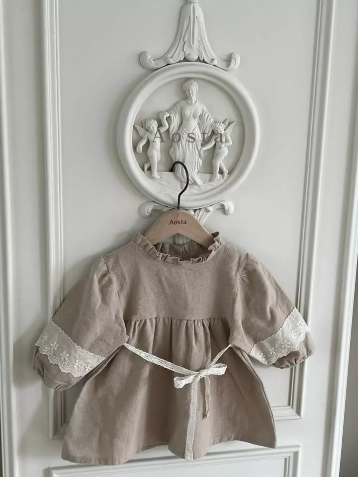 Aosta - Korean Children Fashion - #littlefashionista - Tarr One-piece