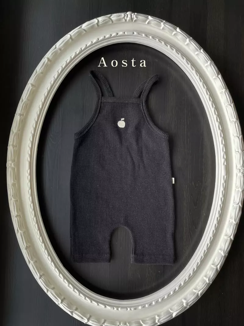 Aosta - Korean Children Fashion - #littlefashionista - Waffle Overalls - 9