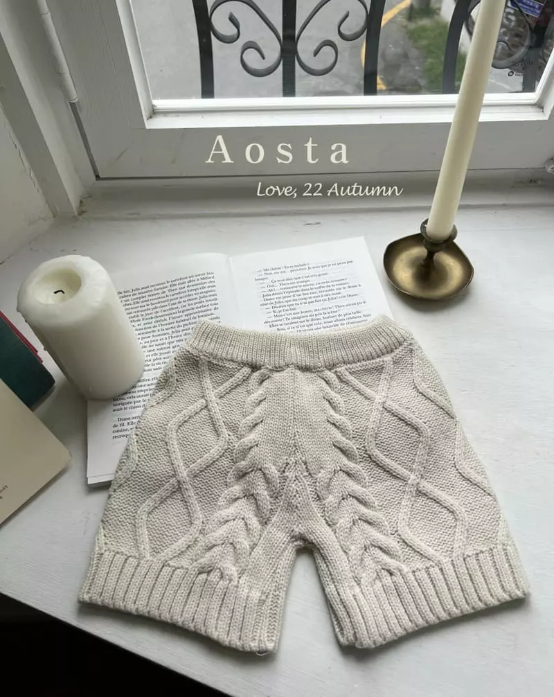 Aosta - Korean Children Fashion - #Kfashion4kids - Twid Knit Pants - 4