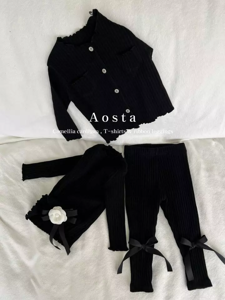 Aosta - Korean Children Fashion - #magicofchildhood - Camellia Tee - 9