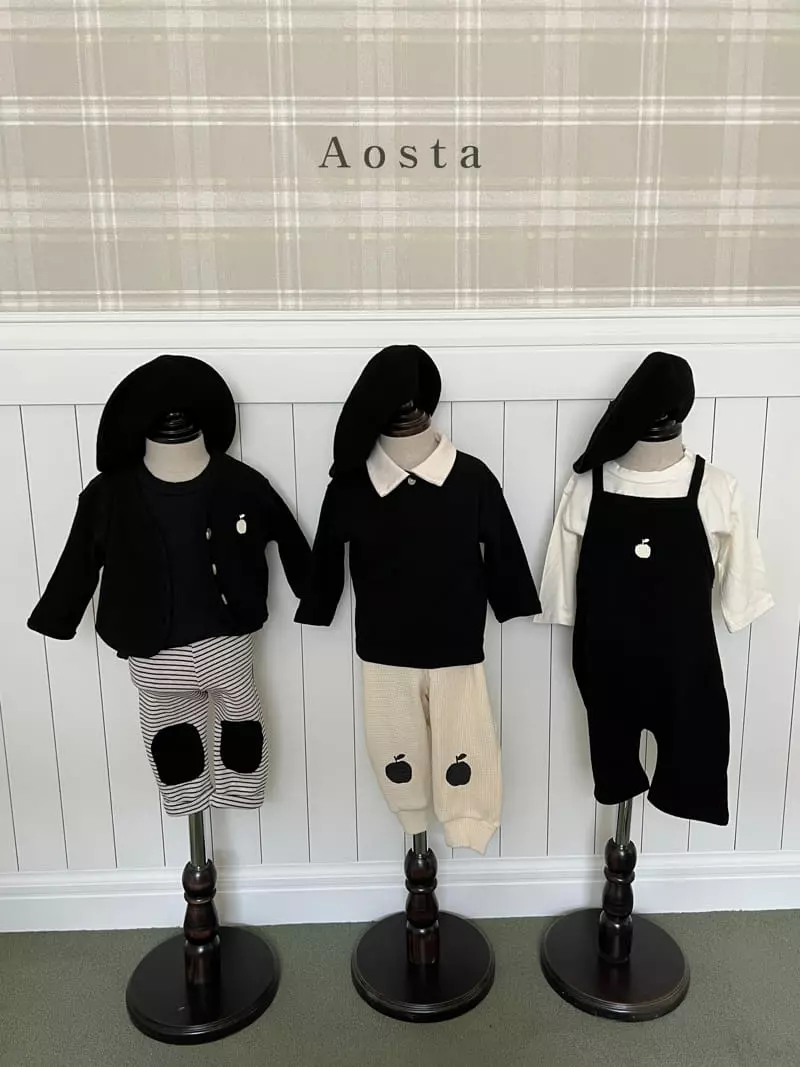 Aosta - Korean Children Fashion - #magicofchildhood - Waffle Overalls - 10