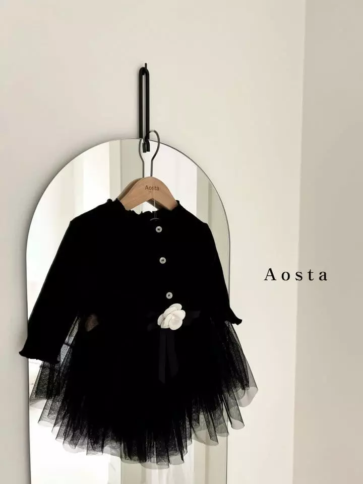 Aosta - Korean Children Fashion - #minifashionista - Camellia One-piece - 9