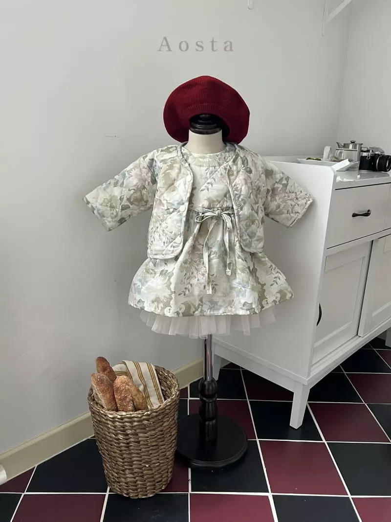 Aosta - Korean Children Fashion - #prettylittlegirls - Rose Jacket - 3