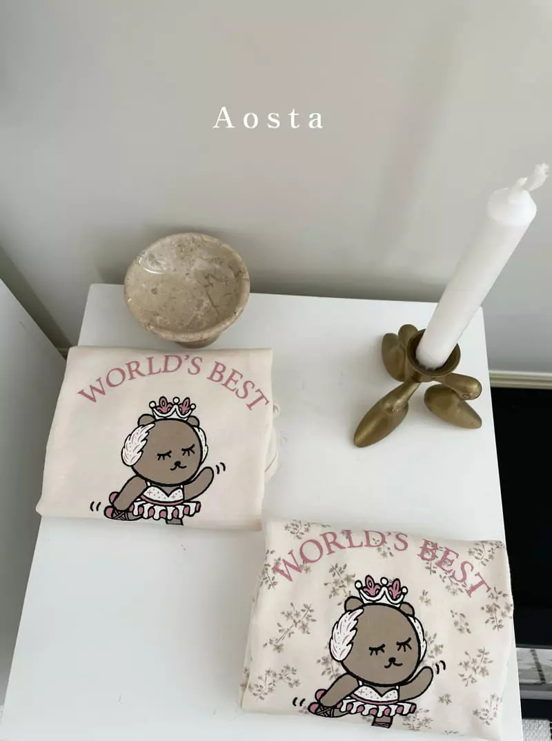 Aosta - Korean Children Fashion - #prettylittlegirls - Royal Bear Ballet Tee