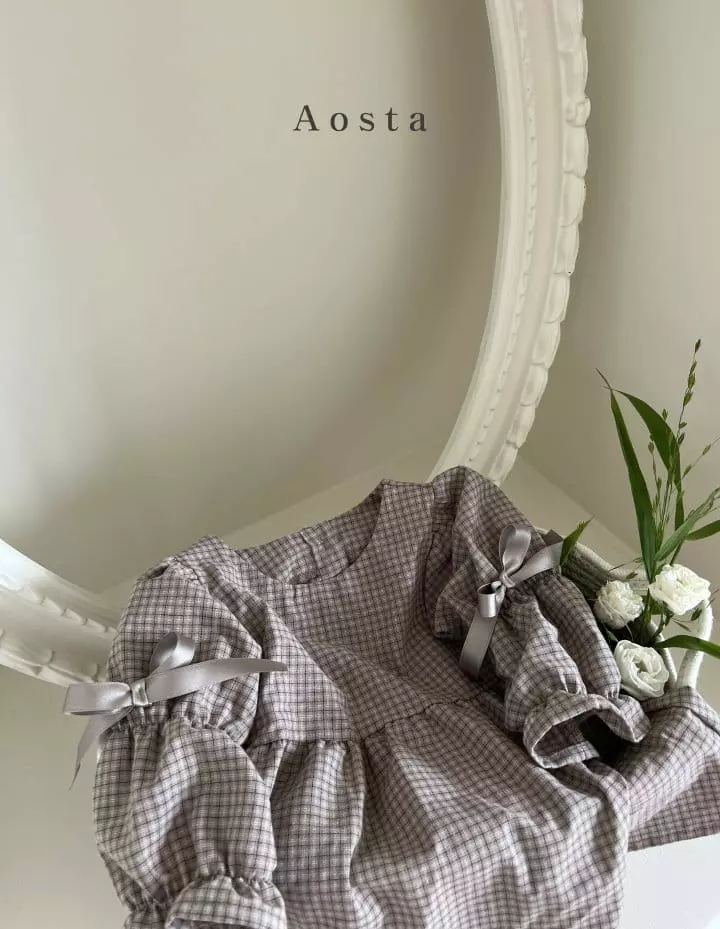 Aosta - Korean Children Fashion - #todddlerfashion - Ribbon One-piece - 8