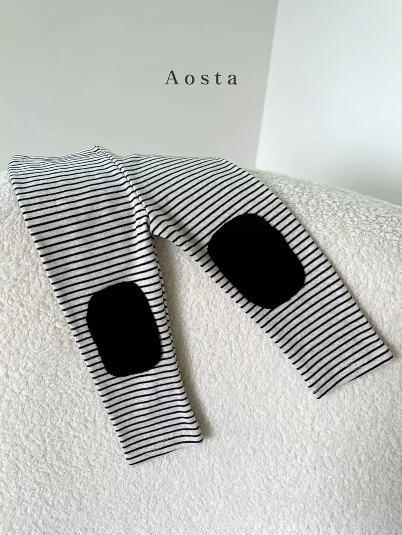 Aosta - Korean Children Fashion - #todddlerfashion - Waffle Bread Leggings - 10