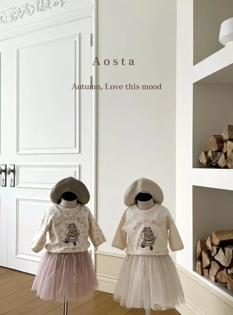 Aosta - Korean Children Fashion - #todddlerfashion - Royal Bear Ballet Tee - 2