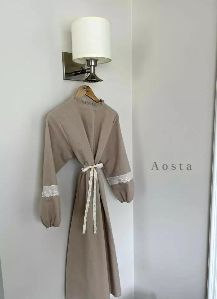 Aosta - Korean Women Fashion - #momslook - Mom Tarr One-piece