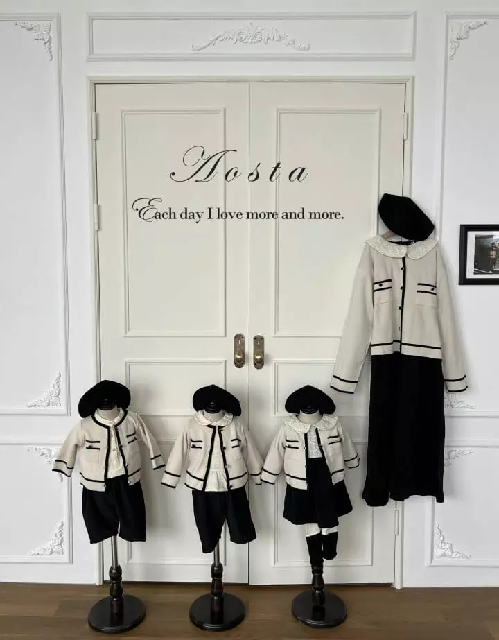 Aosta - Korean Women Fashion - #momslook - Mom Coin De One-piece - 11