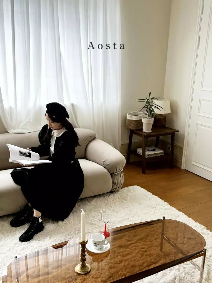 Aosta - Korean Women Fashion - #momslook - Mom Coin De One-piece - 3