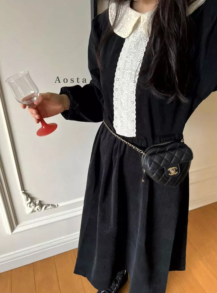 Aosta - Korean Women Fashion - #momslook - Mom Coin De One-piece - 7