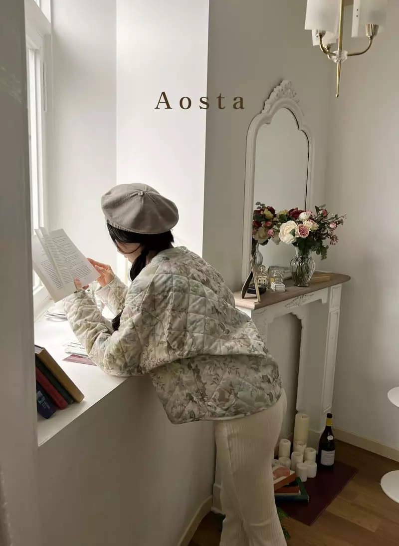 Aosta - Korean Women Fashion - #momslook - Mom Rose Jacket - 2