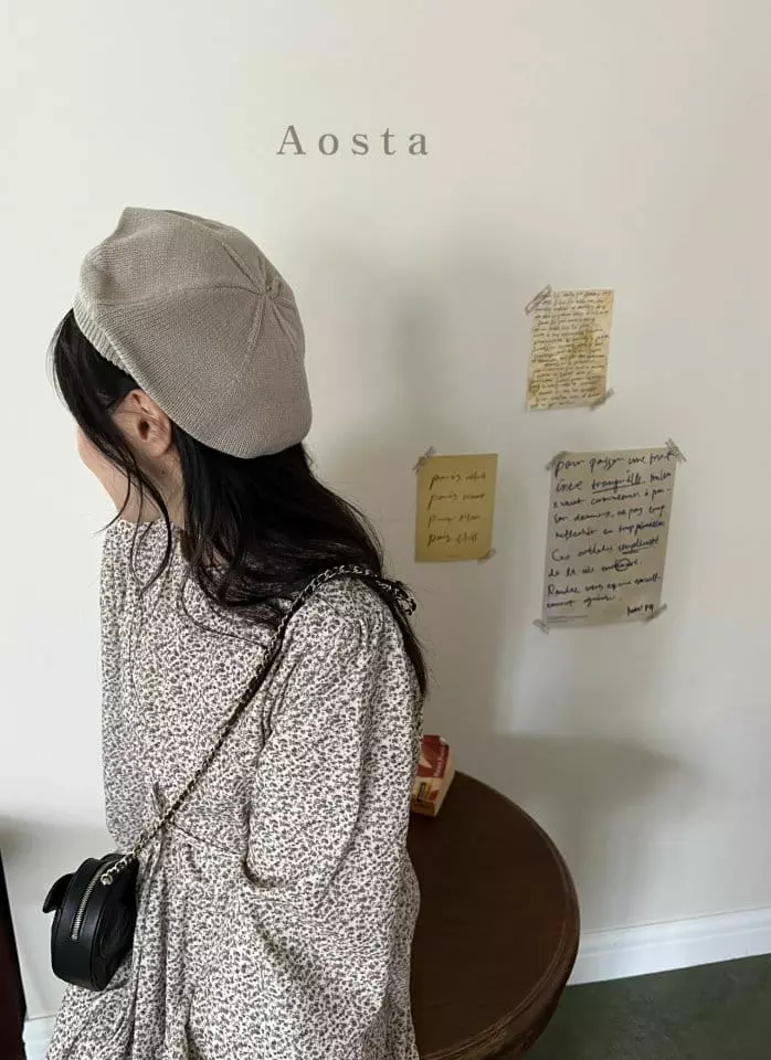 Aosta - Korean Women Fashion - #momslook - Mom Beret Hat - 9