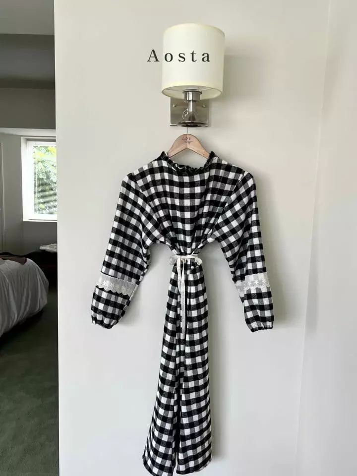 Aosta - Korean Women Fashion - #pursuepretty - Mom Tarr One-piece - 11