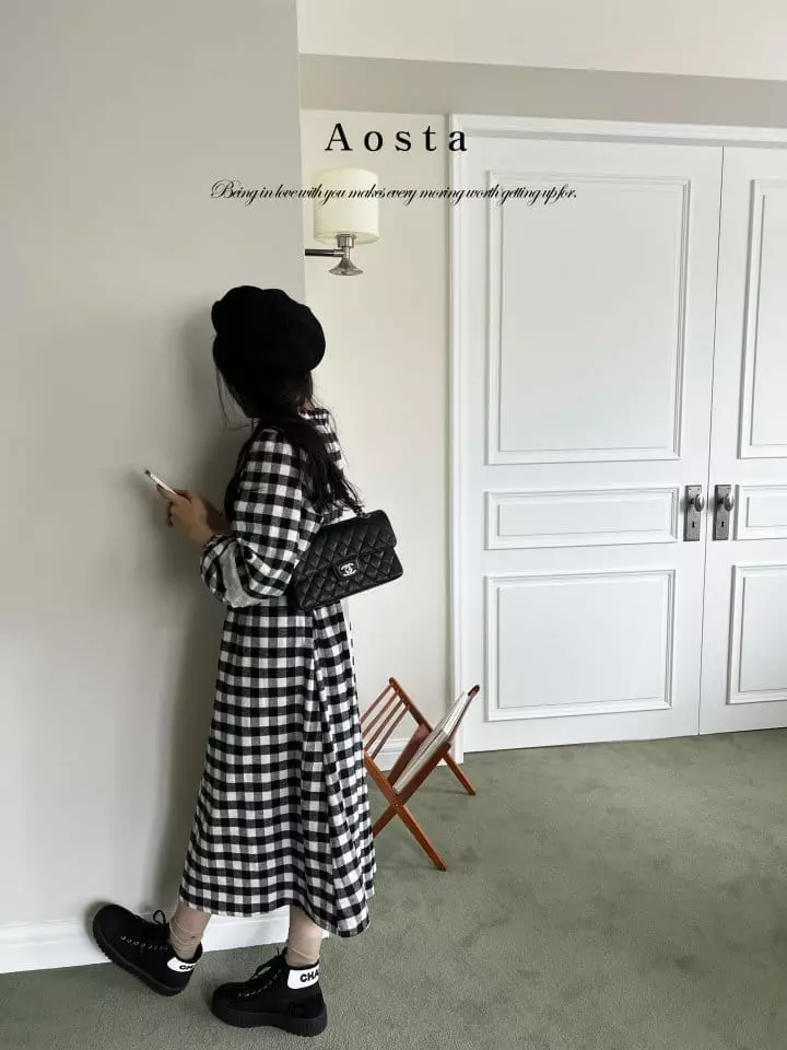 Aosta - Korean Women Fashion - #restrostyle - Mom Tarr One-piece - 12