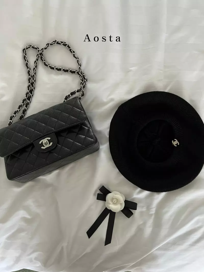 Aosta - Korean Women Fashion - #vintageinspired - Mom Coco Ribbon Hairpin - 9