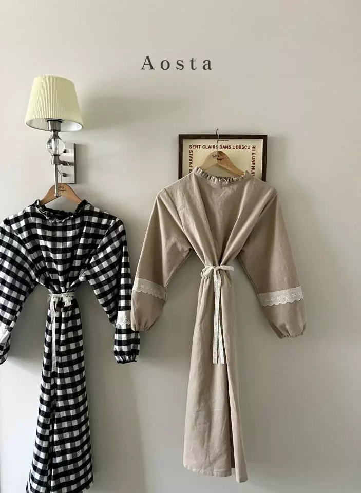 Aosta - Korean Women Fashion - #vintagekidsstyle - Mom Tarr One-piece - 10