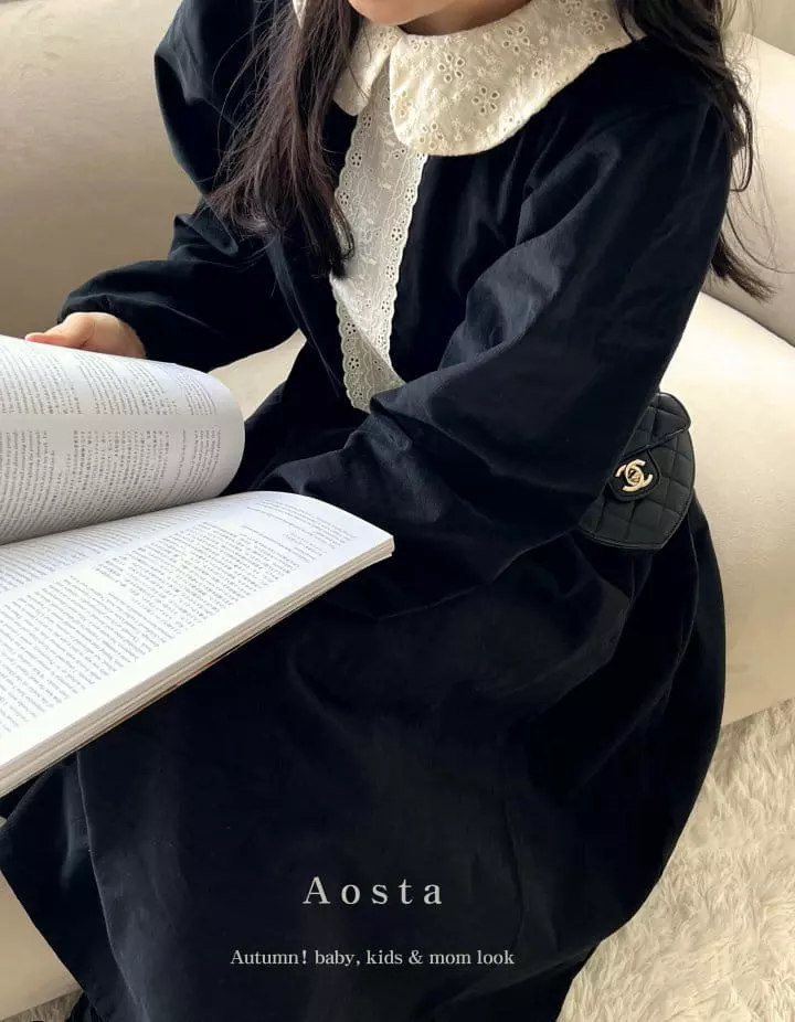 Aosta - Korean Women Fashion - #momslook - Mom Coin De One-piece - 4