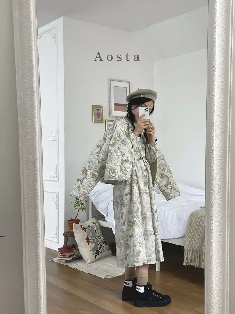 Aosta - Korean Women Fashion - #womensfashion - Mom Rose One-piece - 5