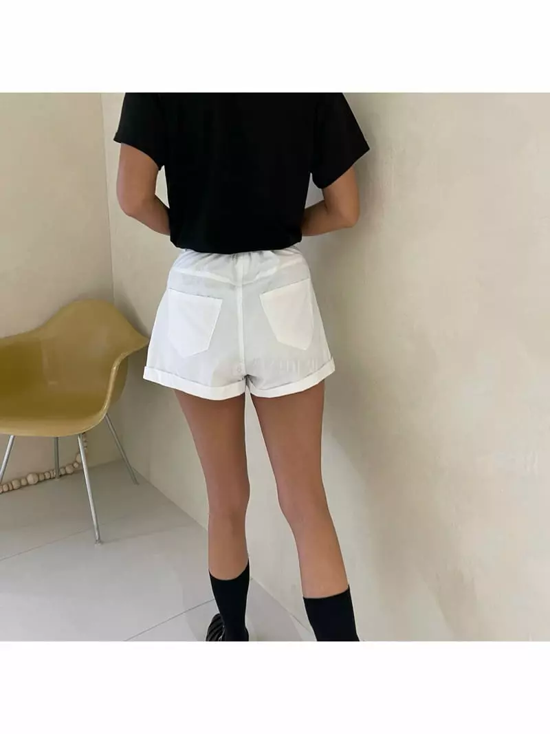 Auver_Fit - Korean Women Fashion - #momslook - Cavra Shorts