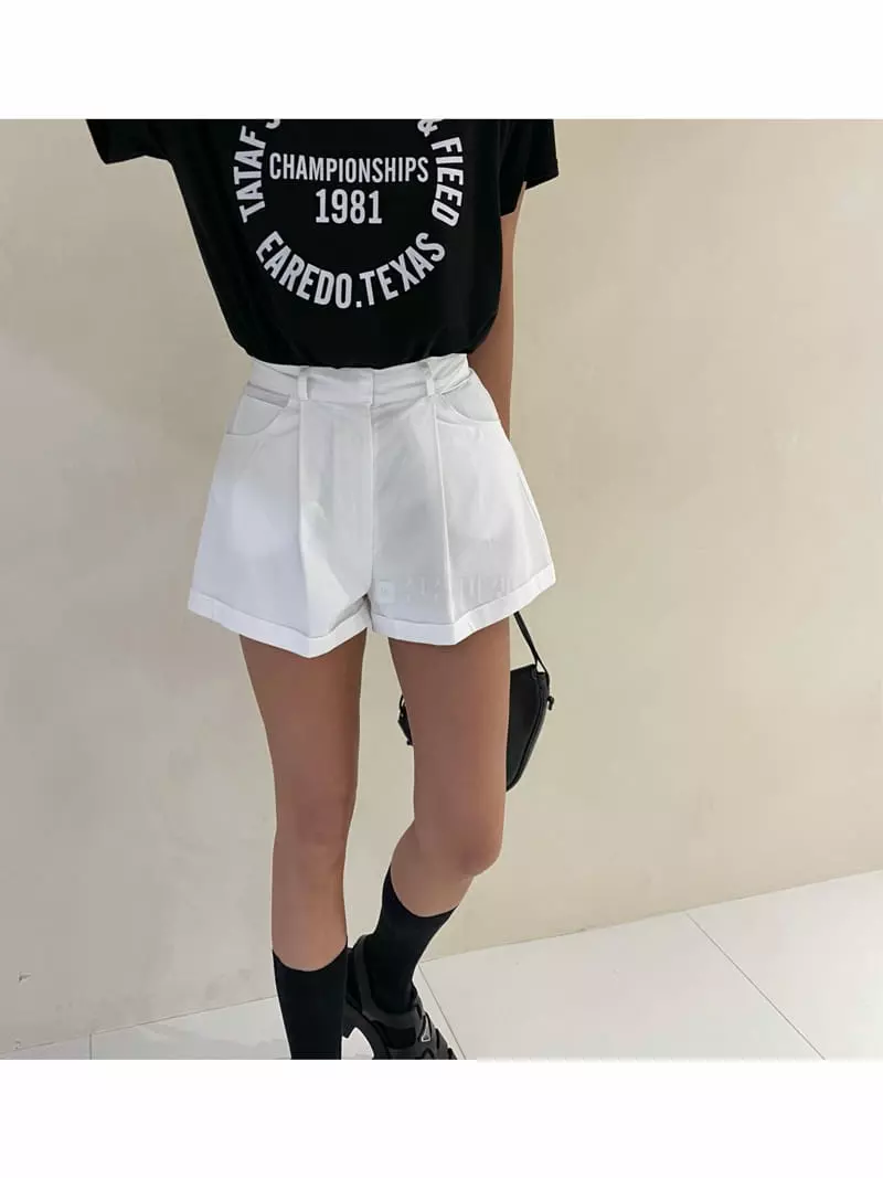 Auver_Fit - Korean Women Fashion - #momslook - Cavra Shorts - 3