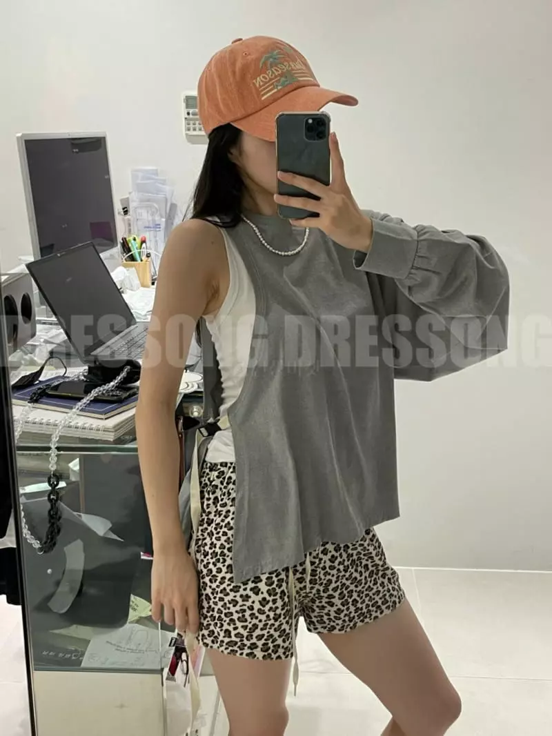 Auver_Fit - Korean Women Fashion - #momslook - One Shoulder Sweatshirt - 8