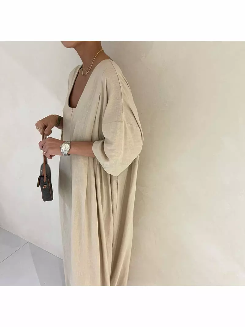 Auver_Fit - Korean Women Fashion - #momslook - Daily Boxy One-piece - 3