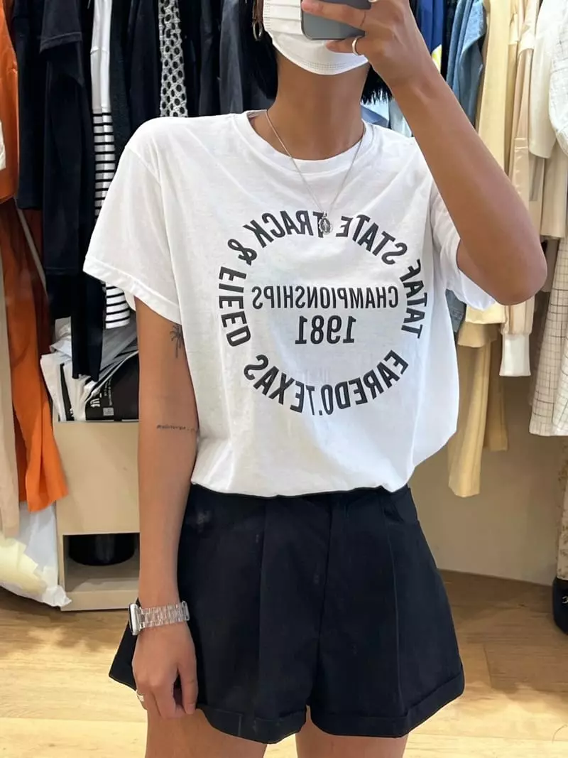 Auver_Fit - Korean Women Fashion - #momslook - 1981 Tee - 2