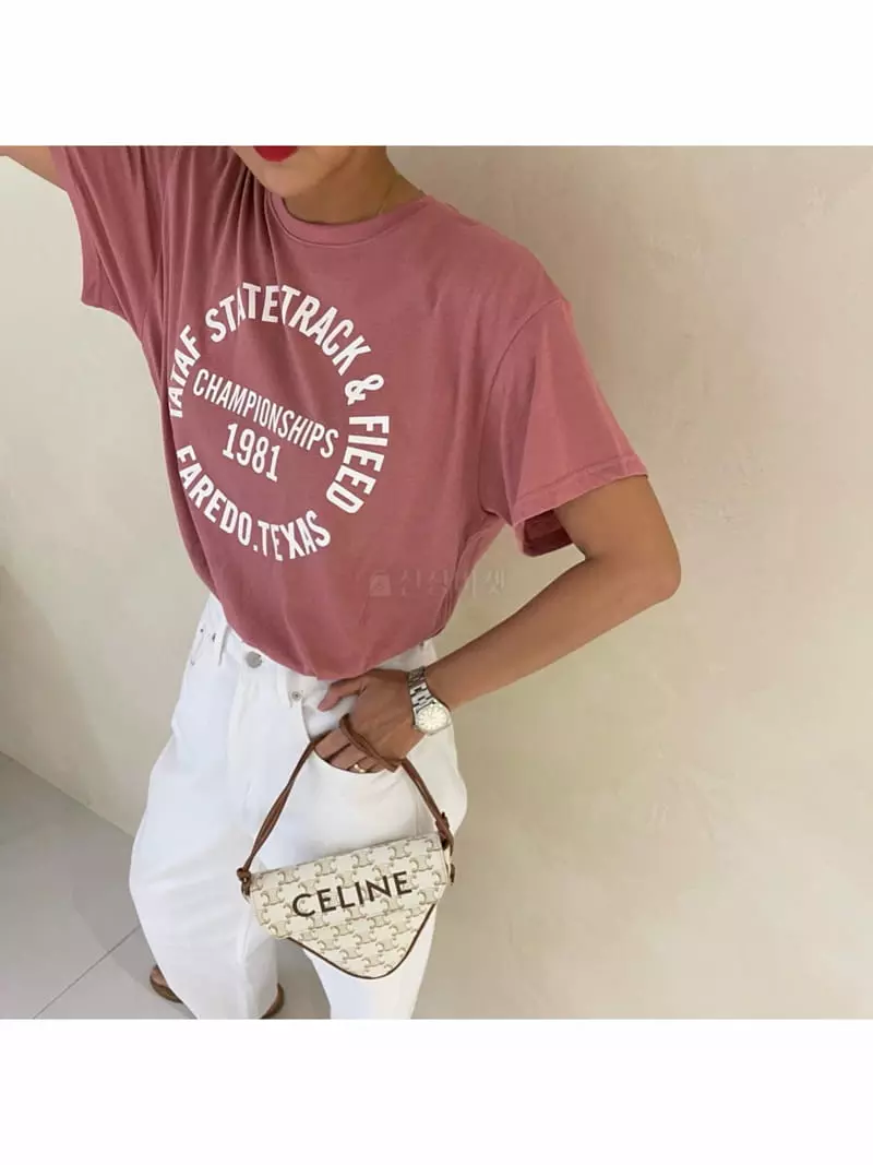 Auver_Fit - Korean Women Fashion - #womensfashion - 1981 Tee - 3