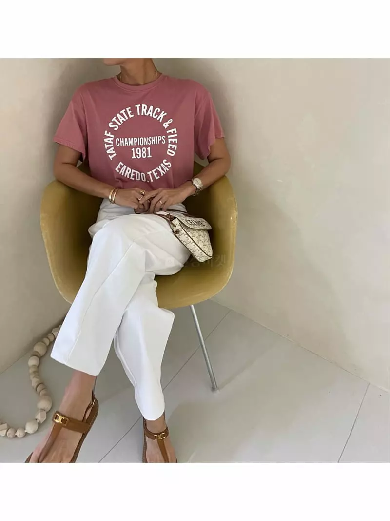 Auver_Fit - Korean Women Fashion - #womensfashion - 1981 Tee - 5