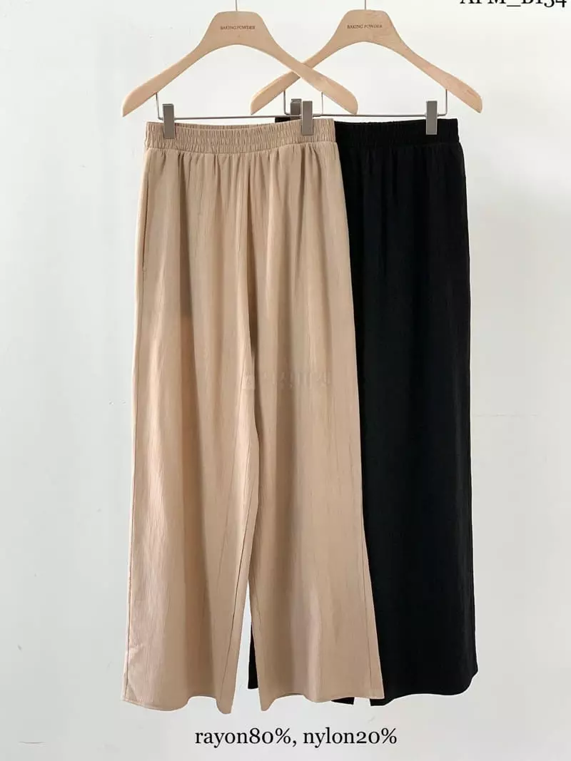 Baking Powder - Korean Women Fashion - #womensfashion - Flow Banding Pants - 4