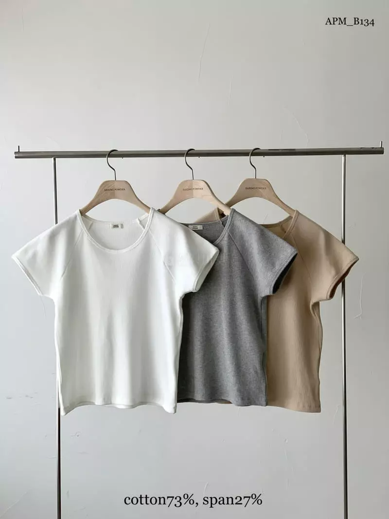 Baking Powder - Korean Women Fashion - #momslook - Cos Crop Tee - 6