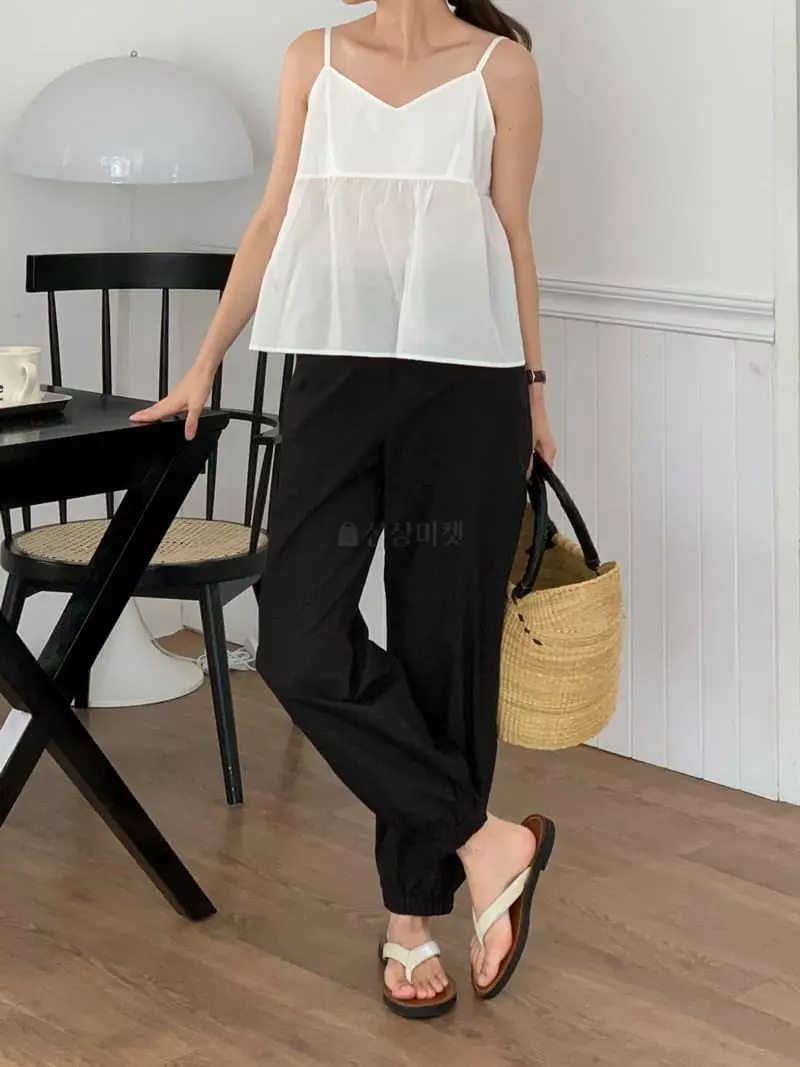 Baking Powder - Korean Women Fashion - #momslook - Easy Pants - 6