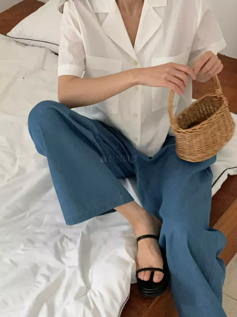 Baking Powder - Korean Women Fashion - #momslook - Shabet Shirt