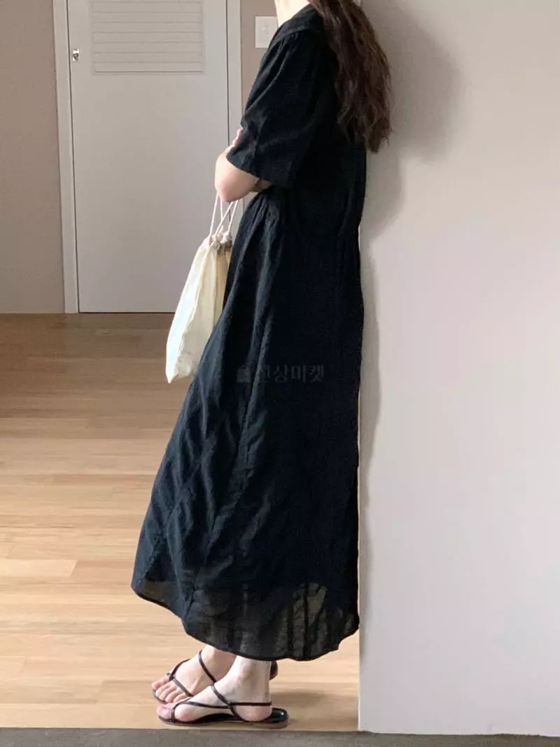 Baking Powder - Korean Women Fashion - #momslook - Marang One-piece