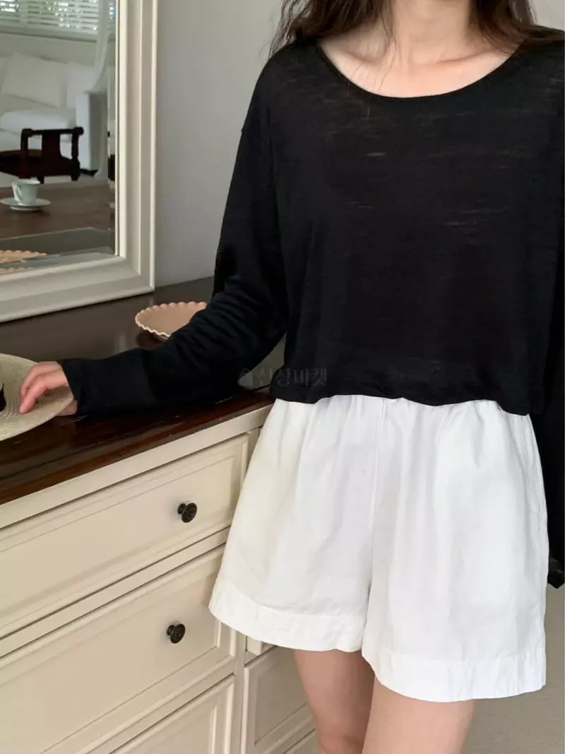 Baking Powder - Korean Women Fashion - #momslook - Mark Tee - 5