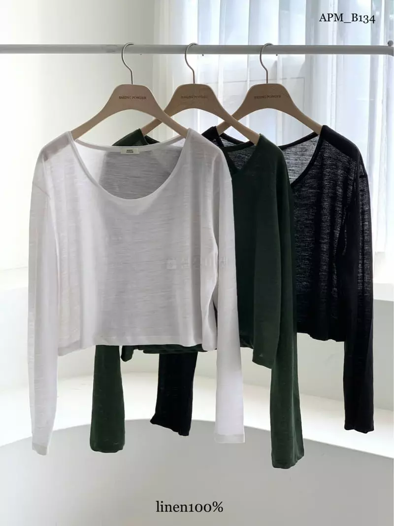 Baking Powder - Korean Women Fashion - #momslook - Mark Tee - 9