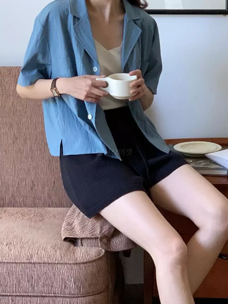 Baking Powder - Korean Women Fashion - #romanticstyle - Shabet Shirt - 11