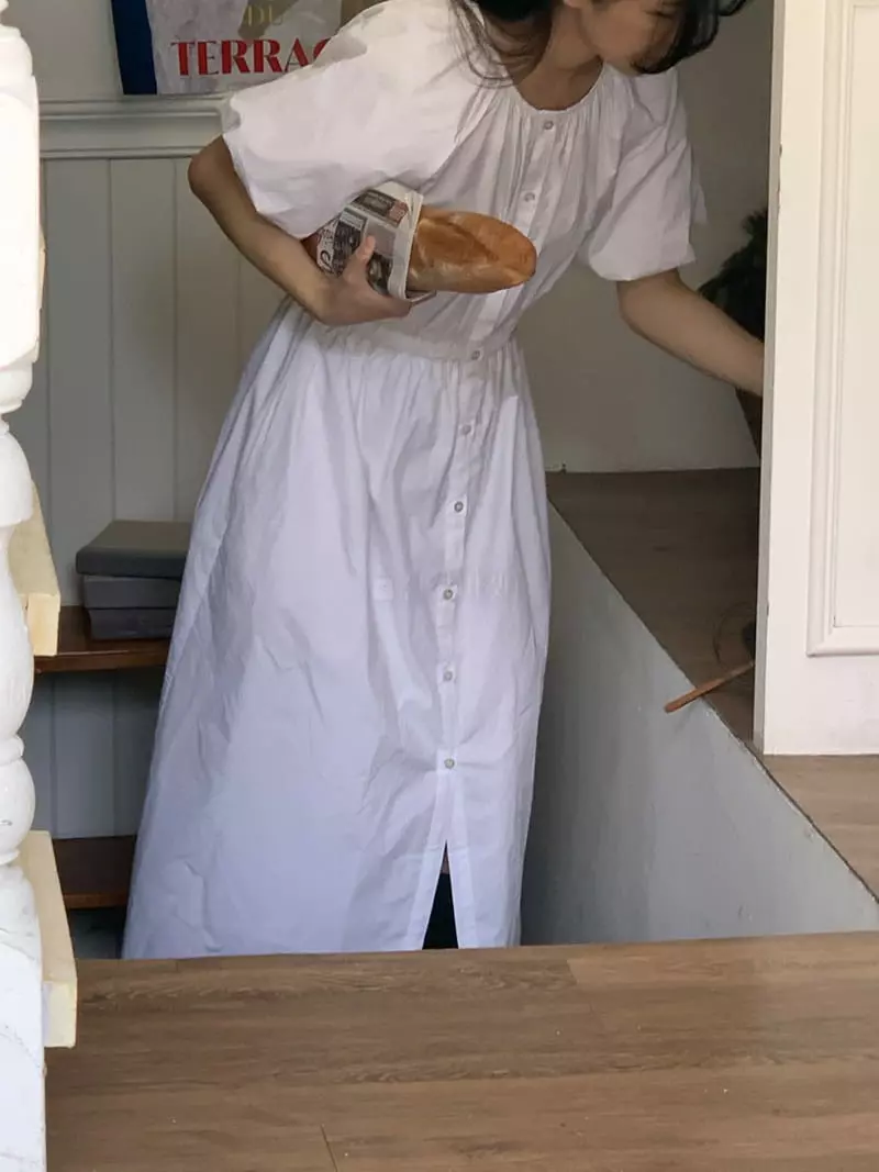 Baking Powder - Korean Women Fashion - #restrostyle - Love One-piece - 4
